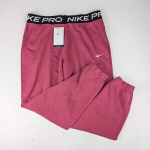 Nike Pro Youth Girls XL Dri-Fit Fleece Jogger Sweatpants - Sweet Beet